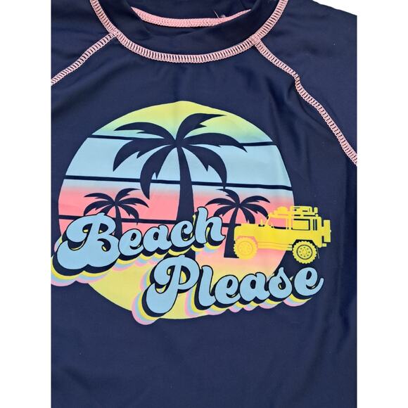 Freestyle Revolution  'Beach Please' Rashguard & Swim Board Shorts  Size 5 NWT - Picture 3 of 8